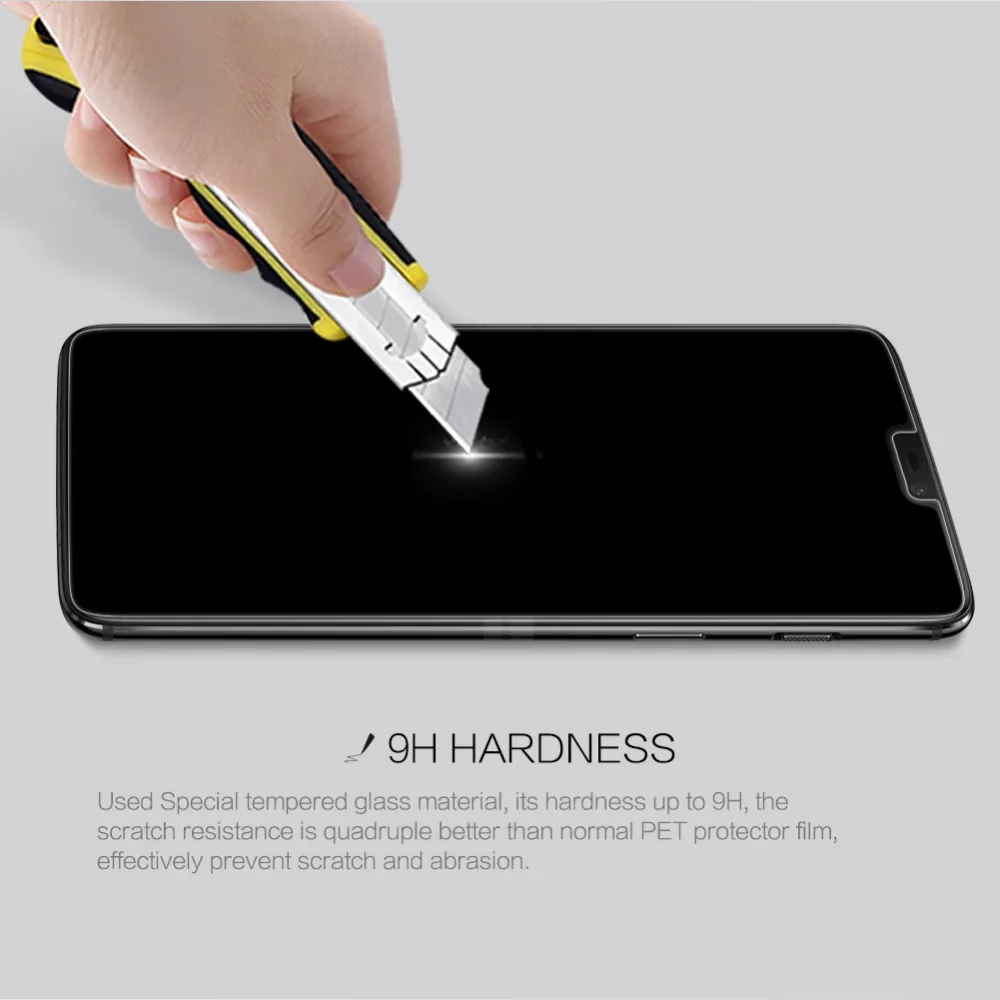 Защитная пленка для экрана из закаленного стекла OnePlus 6 Nillkin Amazing H + Pro LCD One plus A6000 A6003
