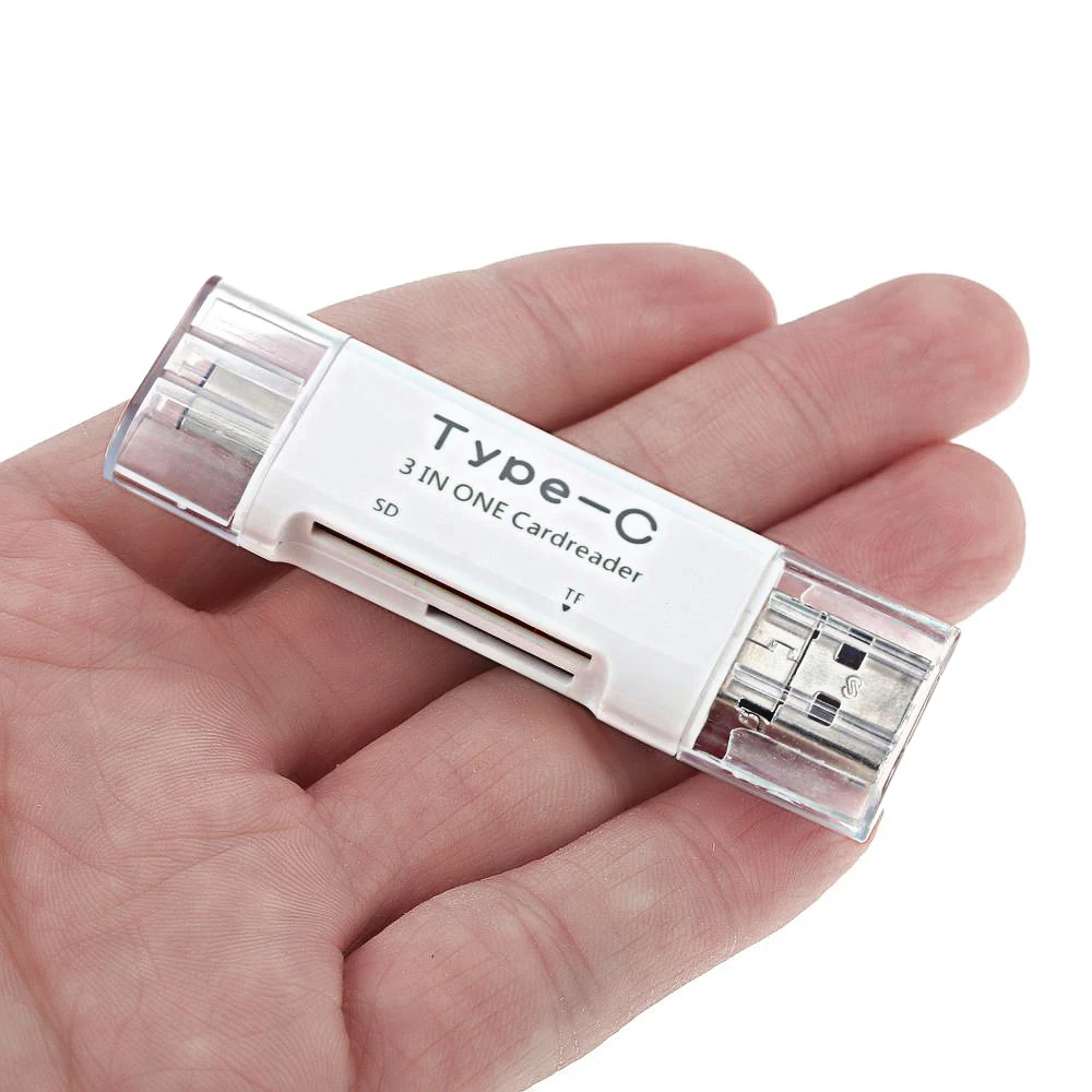 Ahowie 2 в 1 USB OTG SD кардридер type-c для huawei samsung Xiaomi 3 Macbook и ПК ноутбук Android TF | Мобильные