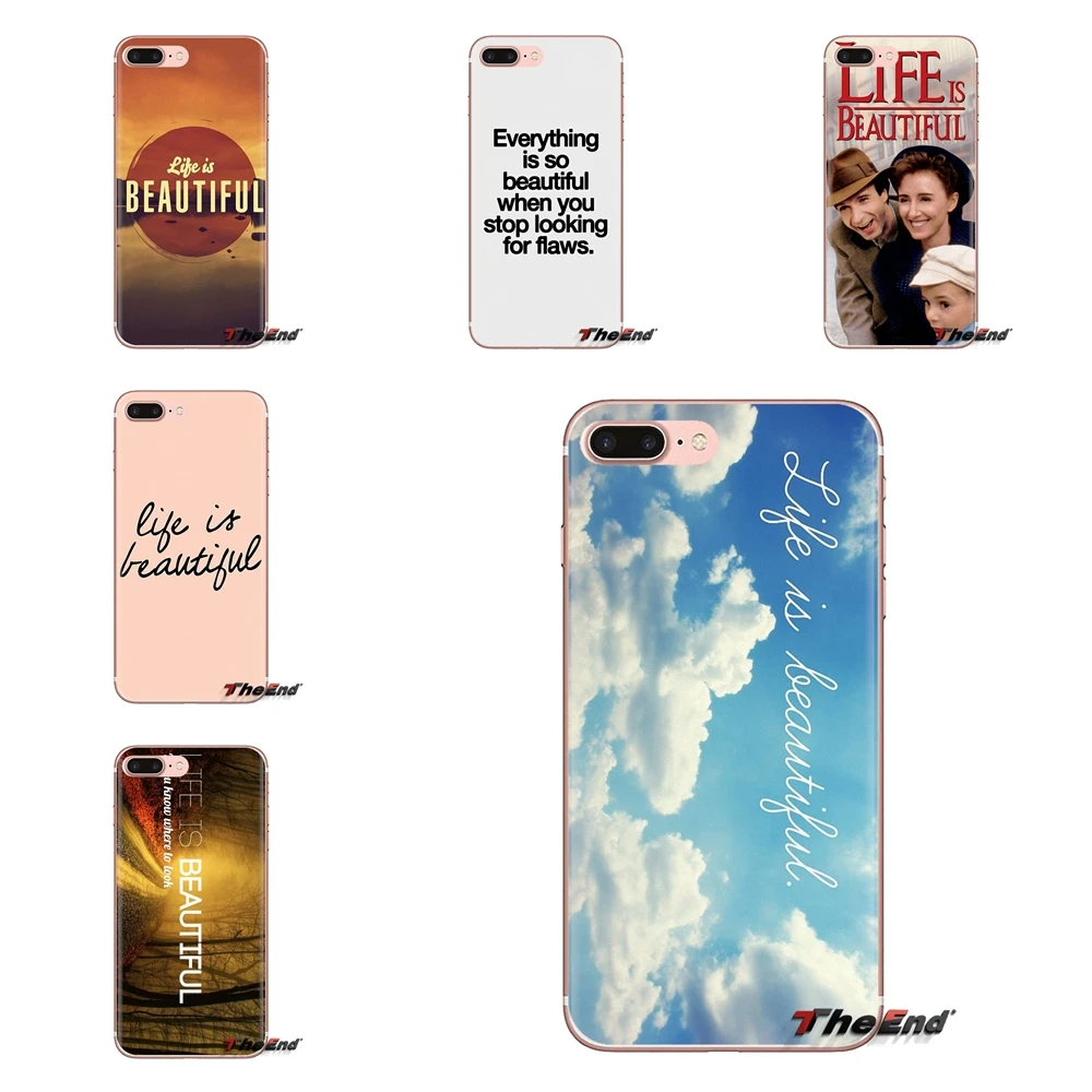 Чехол Life is Inspirational Quote для телефона LG Spirit Motorola Moto X4 E4 E5 G5 G5S G6 Z Z2 Z3 G2 G3 C Play Plus Mini |