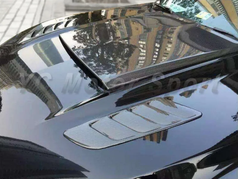 Автомобильные аксессуары FRP Стекловолоконный колпак подходит для 2015 2016 Mustang Roush
