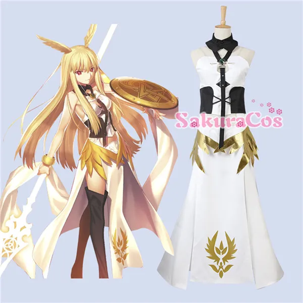 Горячая Распродажа летний костюм для косплея Fate/Grand Order FGO Saber Valkyrie сексуальное