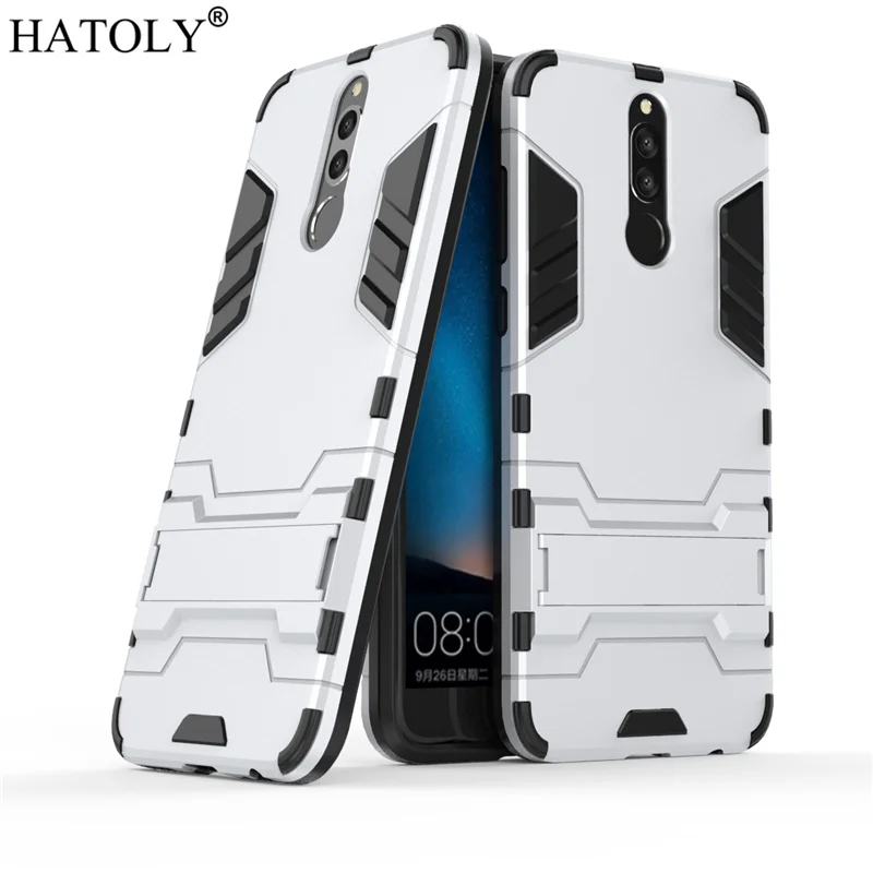 Защитный чехол HATOLY для huawei Maimang 6 mate 10 Lite с роботом силиконовая резина твердая