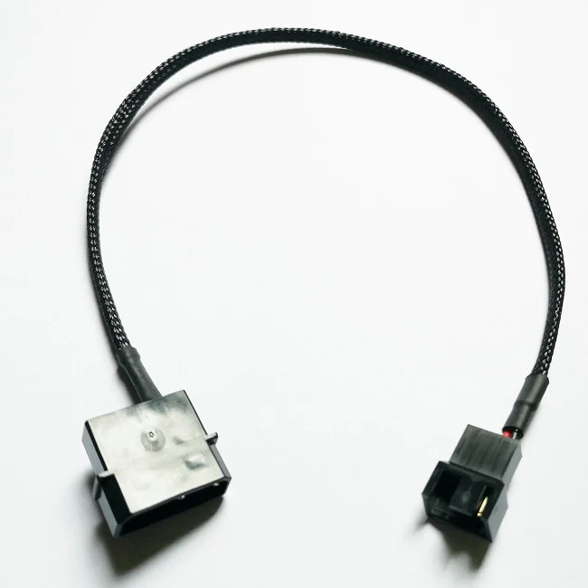 20 шт./лот 4 контактный разъем Molex на PMW 12 В кабель адаптера питания вентилятора