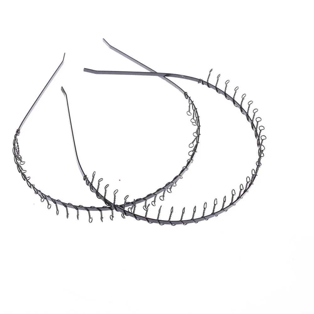 Повязка на голову унисекс Удобная Спортивная головная повязка черная