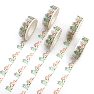 1 шт. творческий дом узор лента Washi оффисная декоративная клейкая Бумага изоляционная лента самоклеящаяся лента клейкая лента