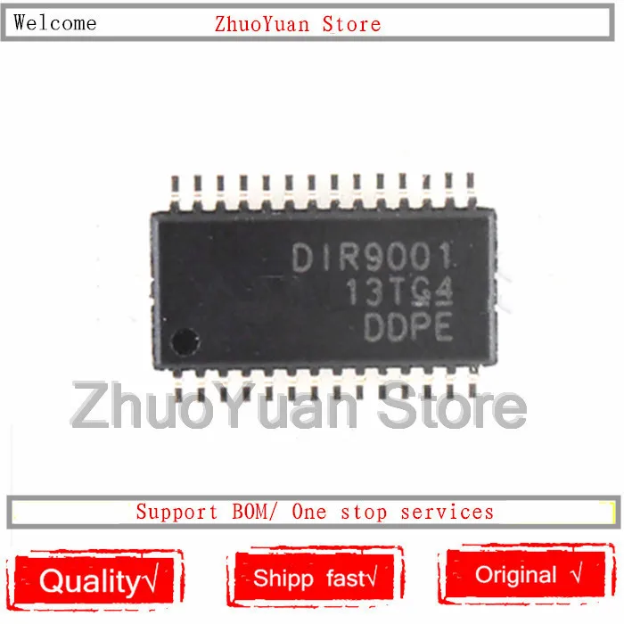 10 шт./лот DIR9001 чип DIR9001PWR DIR9001PW TSSOP 28 новый оригинальный IC чип|Голосовые модули