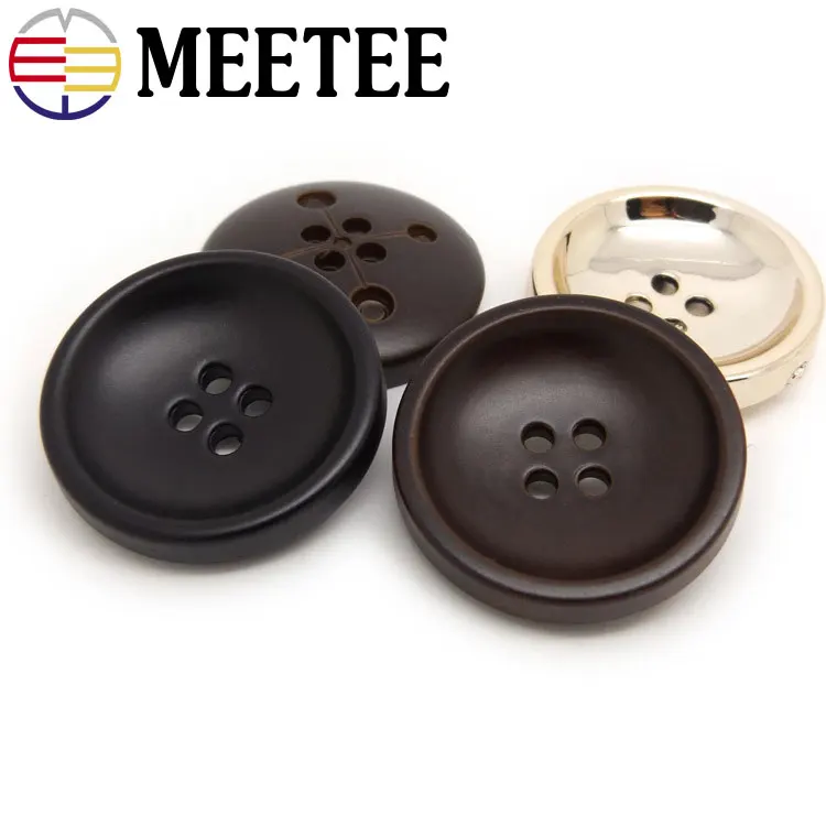 Meetee 50 шт. 16/21/25/28 мм высококачественные кофейные светильник золотые нейлоновые