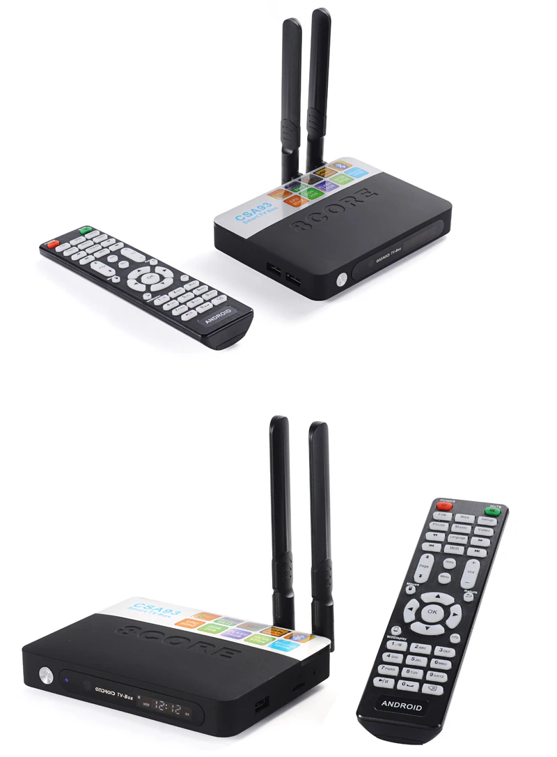 Amlogic S912 CSA93 Восьмиядерный Android 7,1 tv BOX 4k HD Smart 3 Гб ram 32 Гб Dual wifi BT4.0 H.265 4K smart медиаплеер DLAN