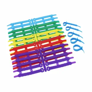 50 шт., колечко для ног животных, 5 цветов