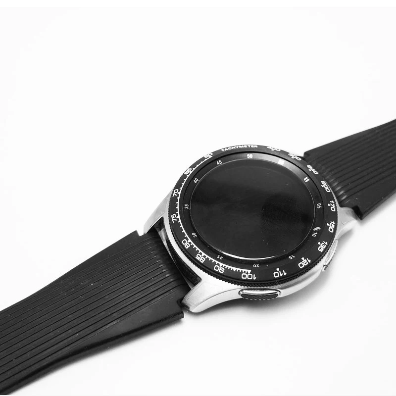 Умный чехол для часов кольцо samsung Galaxy Watch 46/42 мм драгоценный камень клеющаяся