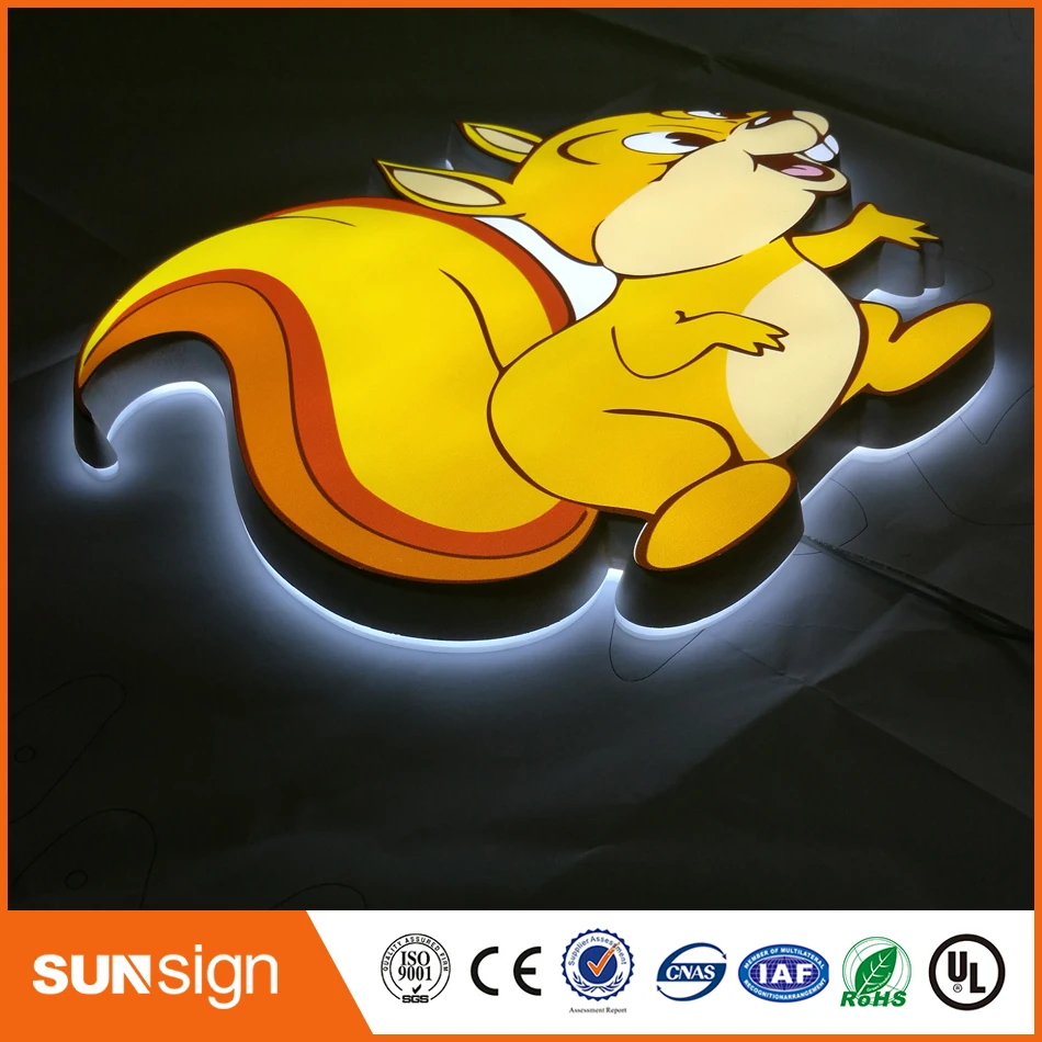 Оптовая продажа рекламный наружный знак светодиодный светильник|outdoor sign lights|light
