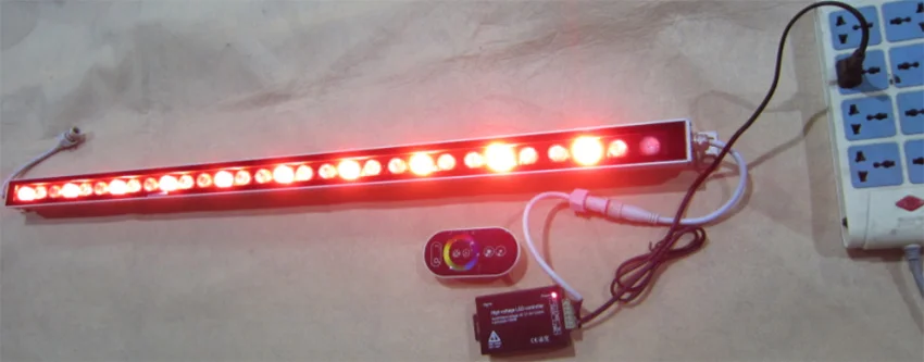 AC 220 В 30 Вт 60 RGB led настенная шайба светодиодное освещение Прожектор rgb наружная