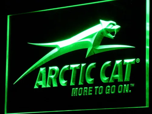 D129 Arctic Cat снегоходы логотип светодиодный неоновый знак с переключателем вкл/выкл