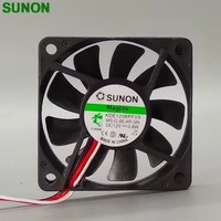 original for sunon kde1206pfv2 6010 6cm 12v 1 0w slim 606010mm magnetic bearing cooling fan 4000rpm 14 0cfm