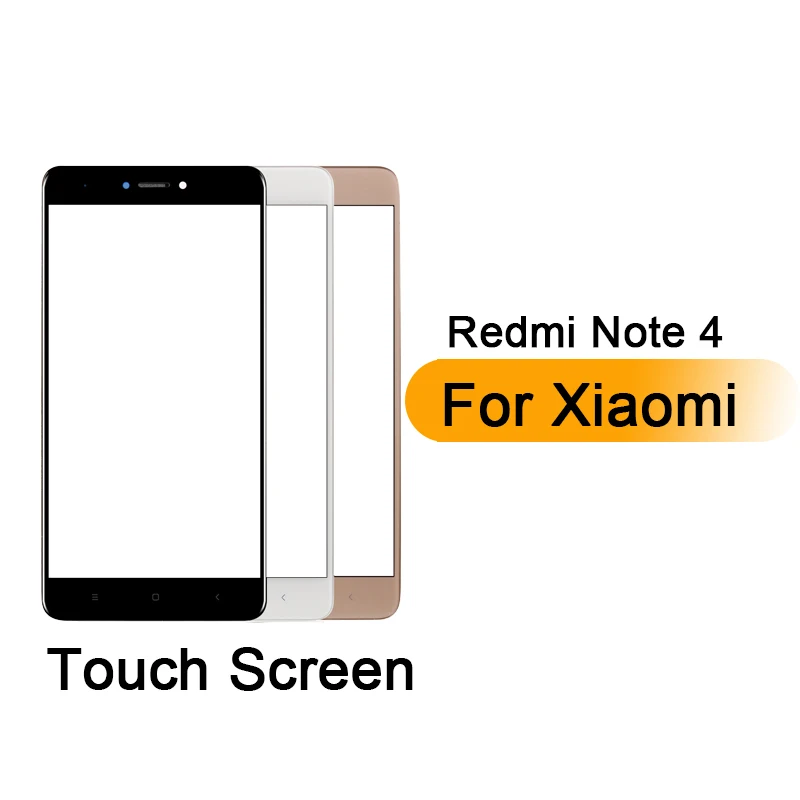 5 дюймов для Xiaomi Redmi Note 4 сенсорный экран панель замена дигитайзер Датчик переднее
