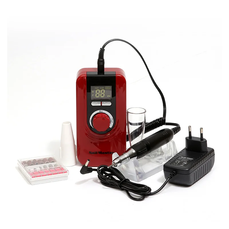 Портативная электрическая машинка для дизайна ногтей сверла полировка 35000 об/мин
