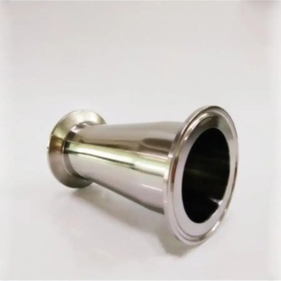 

63mm to 51mm 2" Pipe OD 2.5" to 2" Tri Clamp Reducer SUS 304 Stainless Sanitary Pipe Fitting Homebrew