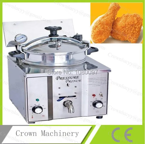 Электрическая Фритюрница под давлением для кур 16 л|chicken pressure fryer|chicken backchicken head amp