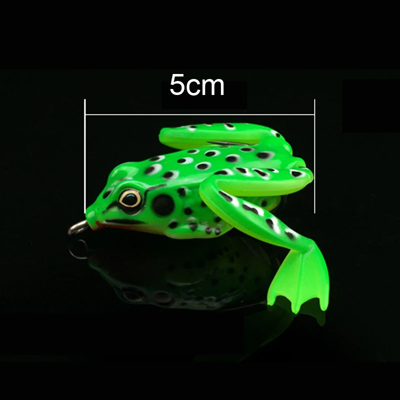 Wokotip 1 шт. 50 мм/12g Живая мишень приманка лягушка Snakehead заманить ливневый