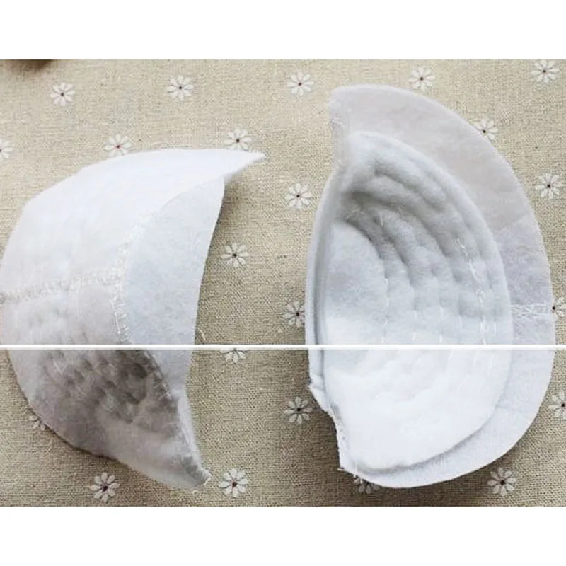 5 пар/лот 17X9X2.5cm белого и черного цвета хлопковые толстые плечевыми накладками