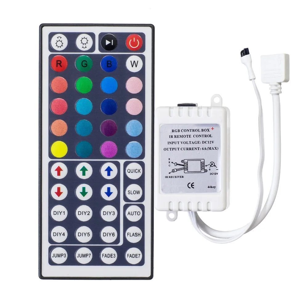 DC 12 V светодиодный RGB контроллер 44key IR wifi с пультом дистанционного управления беспроводной пульт управления Mi Light 2835 5050 Magic Home tv подсветка светодиодный контроллер полосы