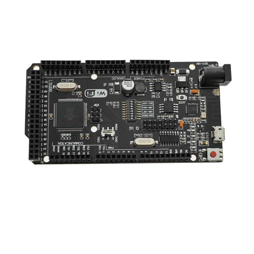 Горячая продажа 32 Мб памяти ATmega2560 WiFi Mega R3 ESP8266 USB TTL CH340G для arduino|Программируемые
