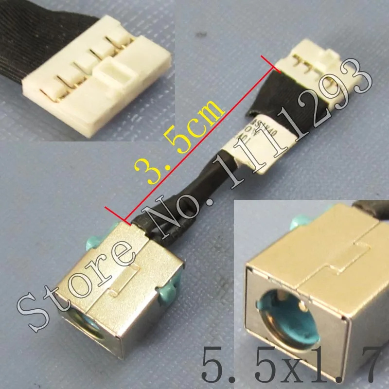 1 шт./лот новинка разъем питания постоянного тока с кабелем для Acer Aspire серия E1-451 и