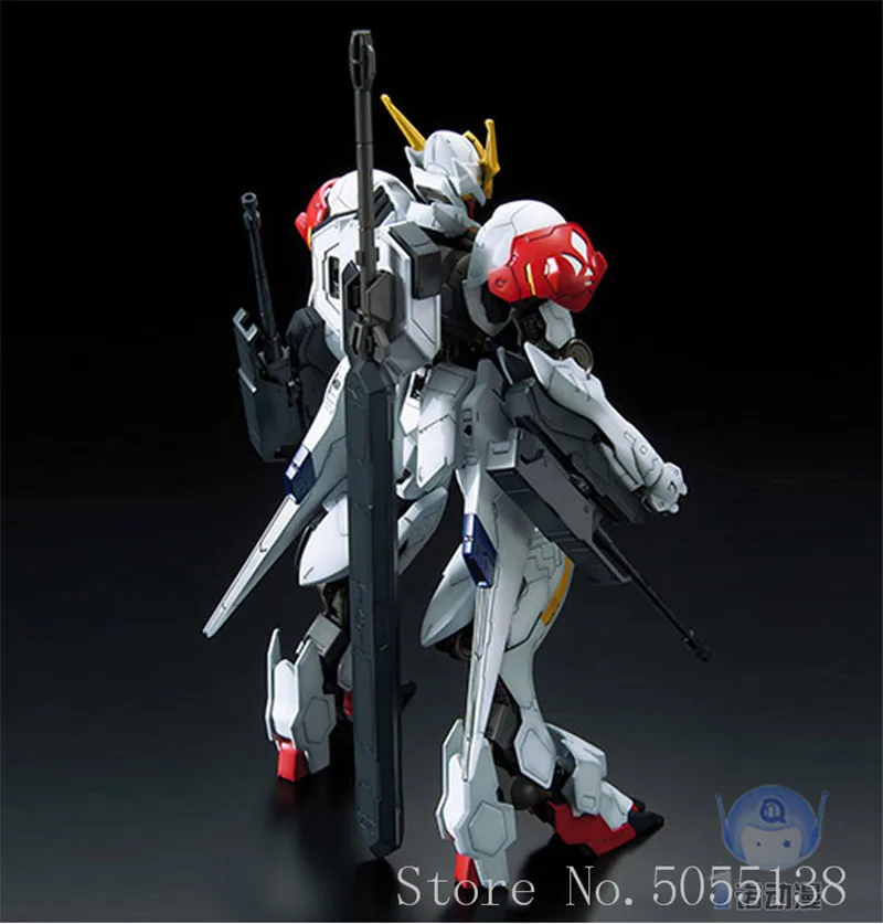 Bandai Gundam модель сборка 56825 ТВ 01 ASW-G-08 Barbatos 1/100 робот Гандам фигурка аниме игрушки фигурка подарок