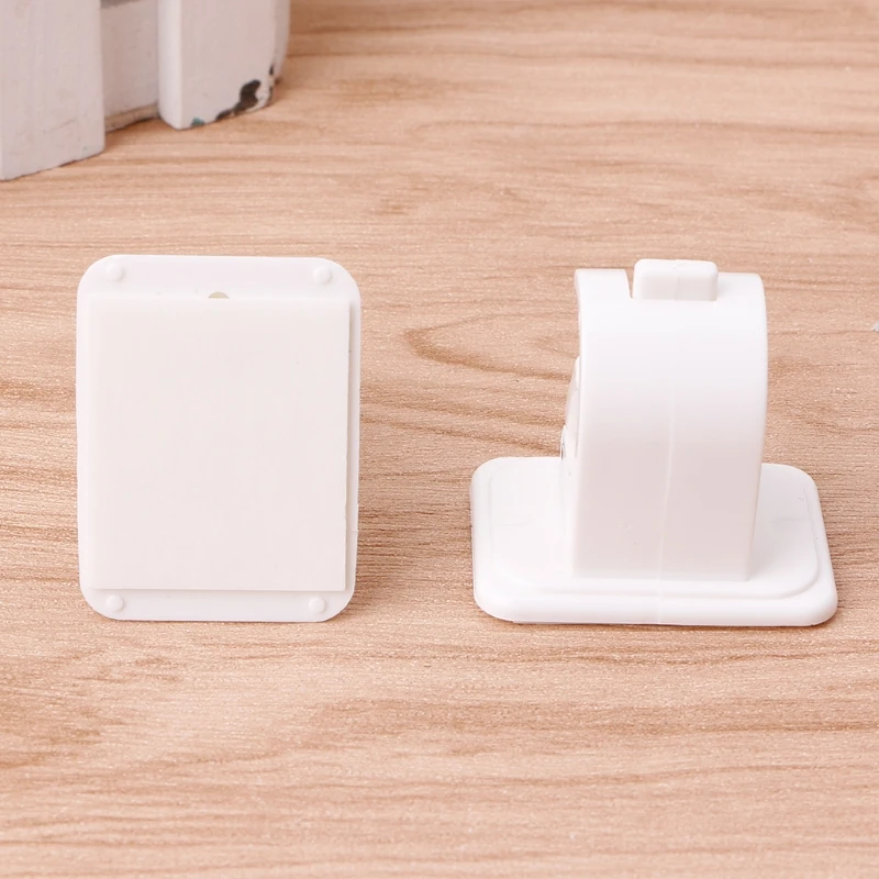 2 шт. самоклеящиеся стержни для штор белая вешалка перекладина зажимы настенные