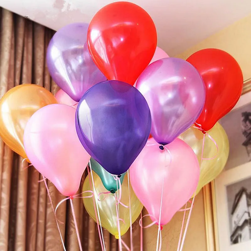 Свадебные украшения 20 шт./лот 2 8 г розовые латексные жемчужные шары 12 дюймов для