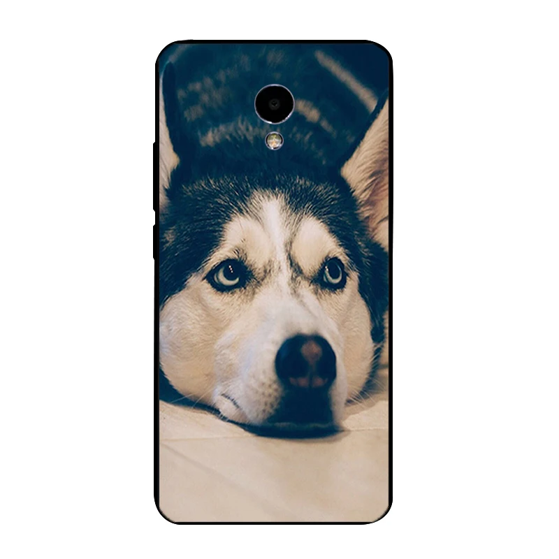 Черный мягкий чехол из ТПУ для Meizu M5 Note Pro телефона с отверстием шнурка 5 дюймов