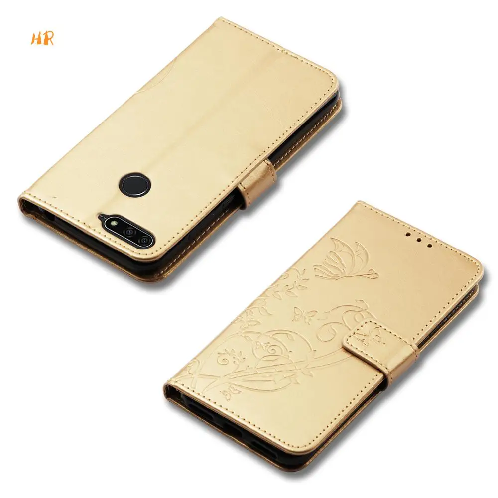 Butterfly Single Embossing Leather Card Solt Kickstand Case For Huawei Honor 7A Pro Imagine 8E Y6 2018 Wallet Flip | Мобильные
