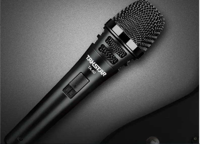 Takstar TA 60 профессиональный динамический микрофон супер кардиоидный Полярный узор