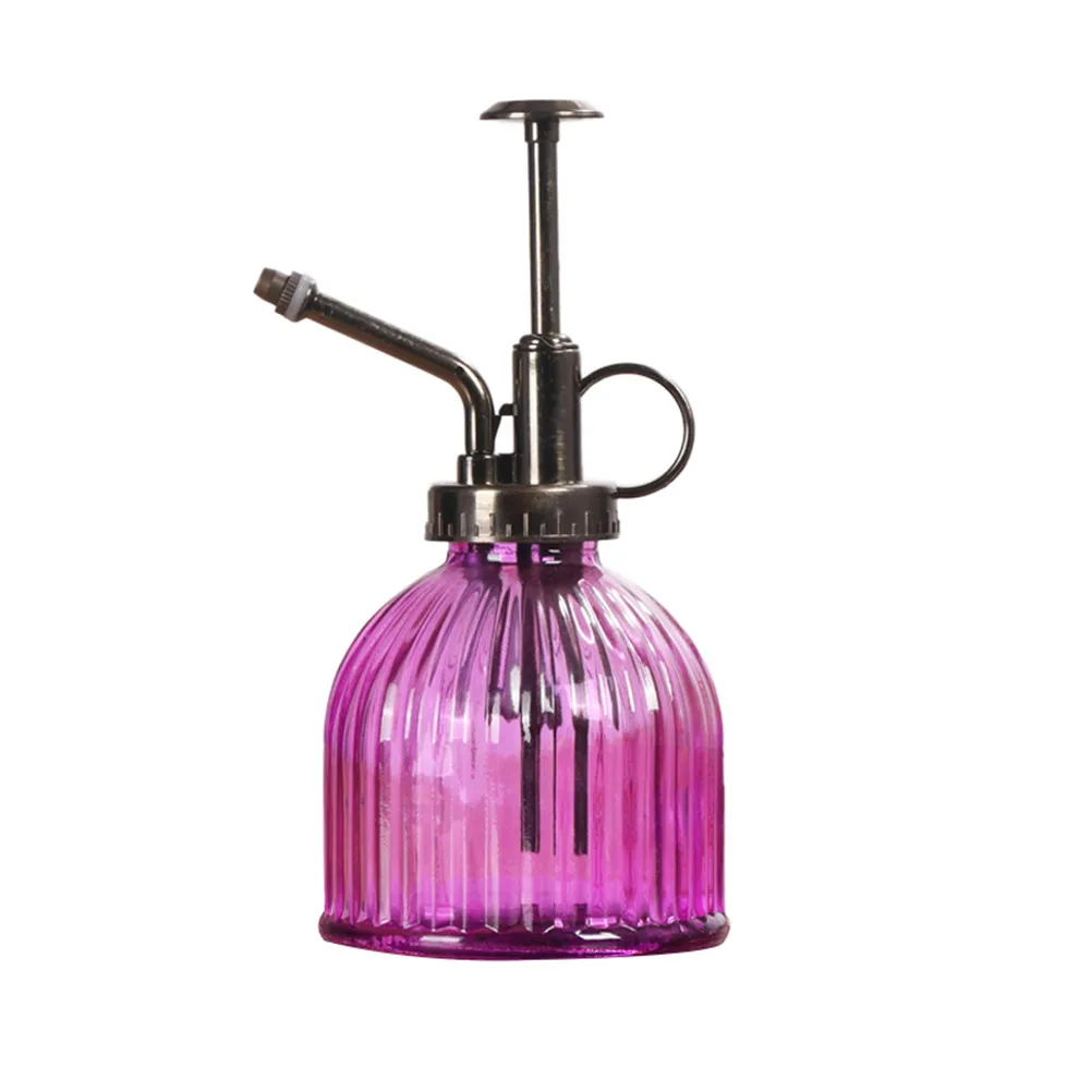 Ретро стеклянная Лейка полив чайник Лейка садовые инструменты стеклянная Лейка для душа# CW