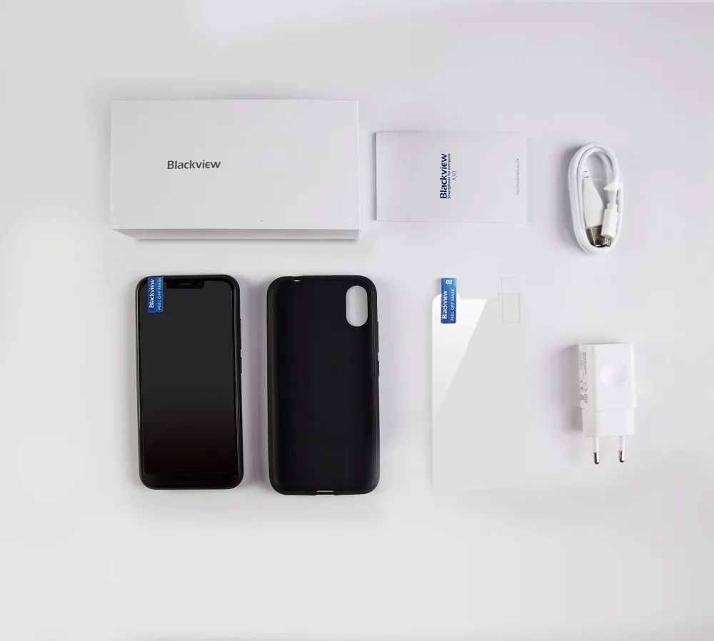 Blackview A30 смартфон с 5 дюймовым дисплеем четырёхъядерным процессором MTK6580A Android 8 1