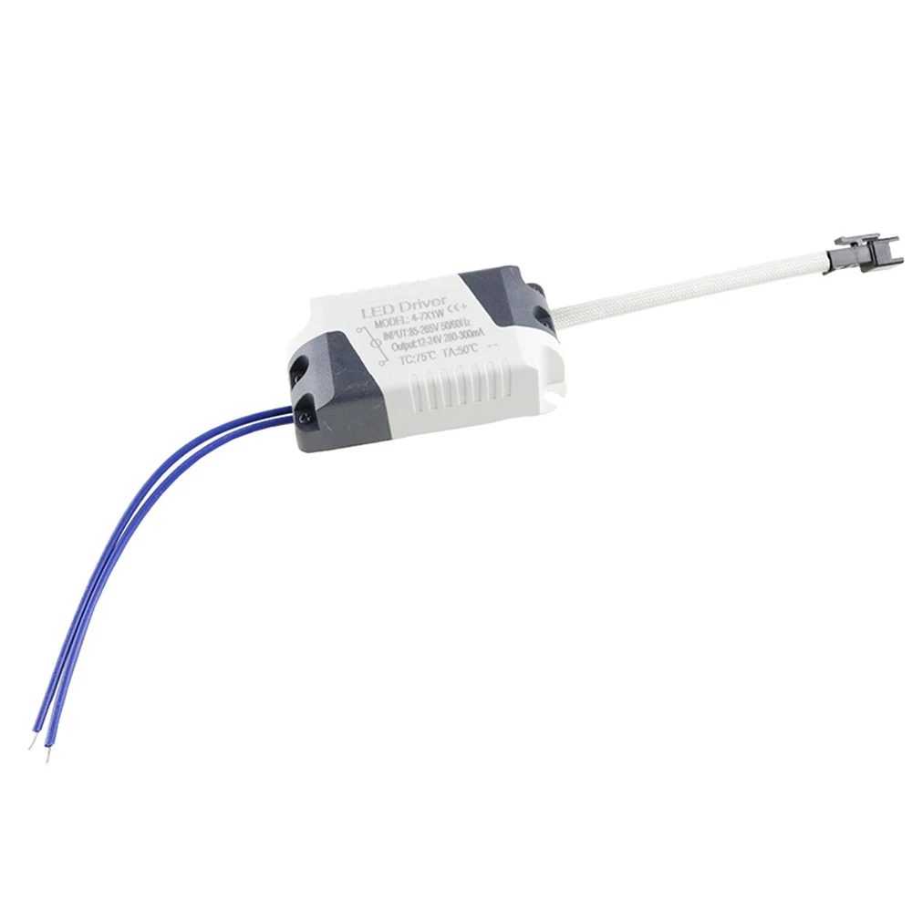 4 7 Вт Светодиодный драйвер 240mA 260mA DC12 24V Питание 5 6 светильник DIY лампы ing