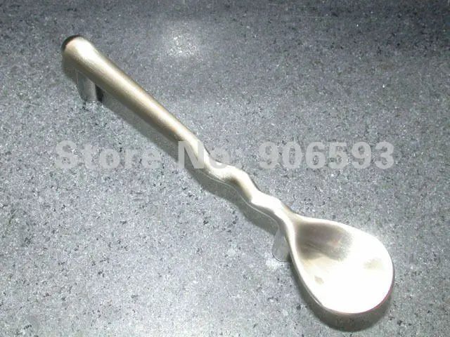 12pcs lot free shipping Zinc alloy spoon art furniture handles | Обустройство дома