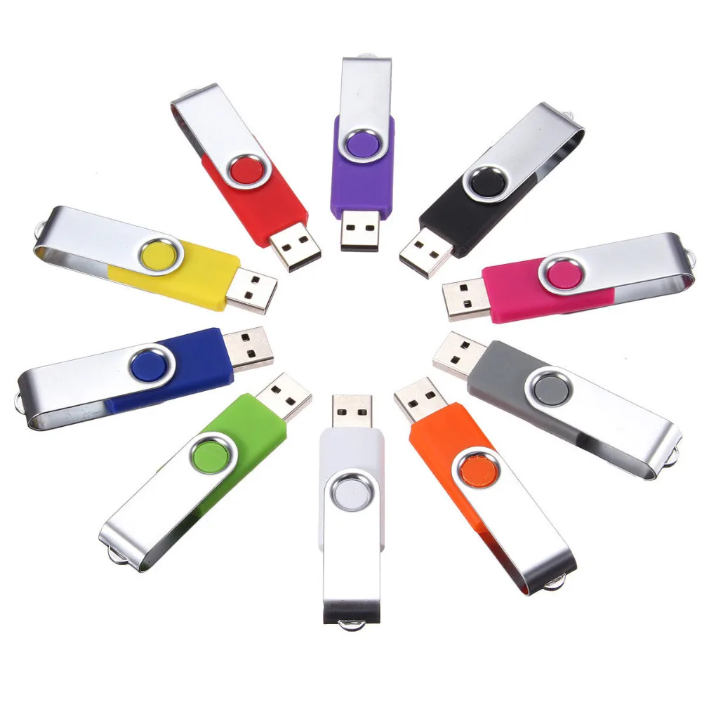 16 Гб вращающийся USB флеш накопитель 64 ГБ 32 Поворотный 128 usb карта памяти 8 4 2 0