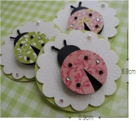 

ladybug cutting dies 2019 new die cut &wooden dies Suitable for common die cutting machines on the market