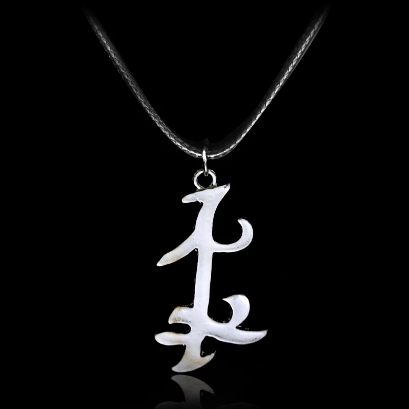 

Movie Charm Jewelry City of Bones Necklace Leather Rope Chain Necklace Colar Friendship pendant Necklace