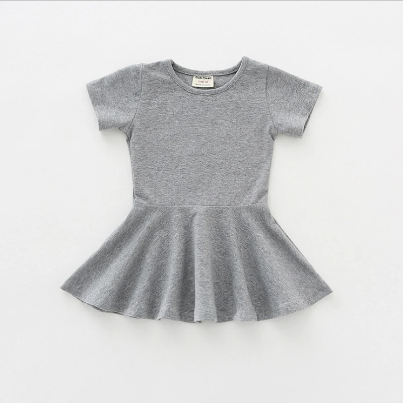 Одежда для маленьких девочек без рукавов милое платье Летний стиль 2018 бренд