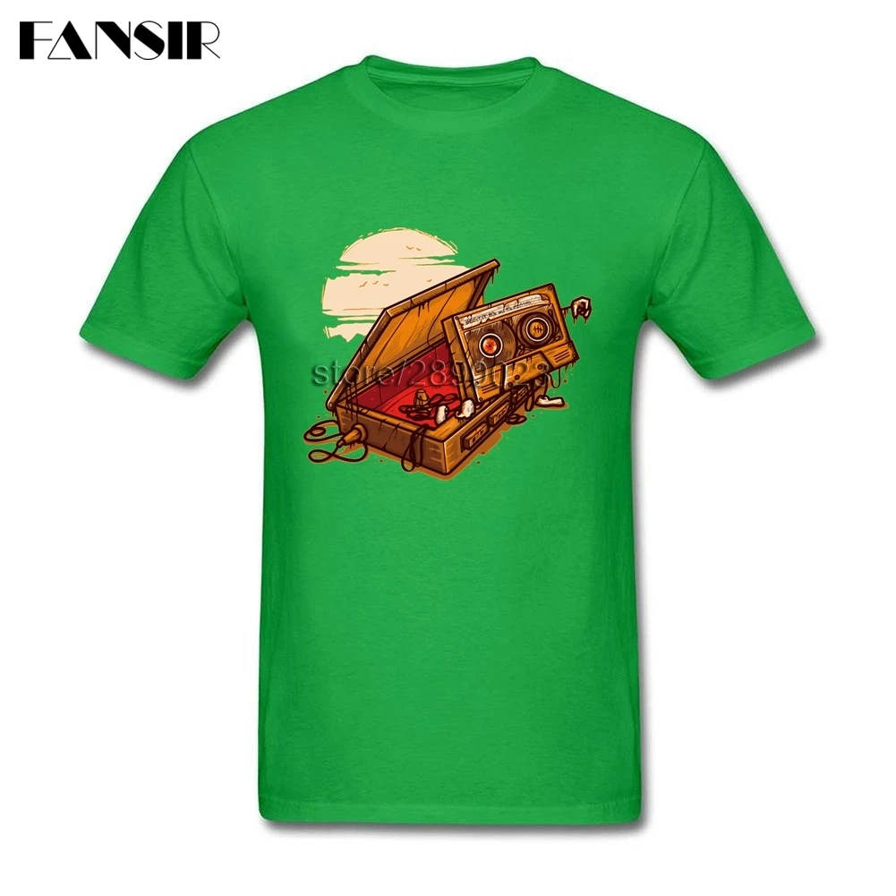 Музыка Видео лента 80-х годов Стиль для мужчин футболка Awesome мужской