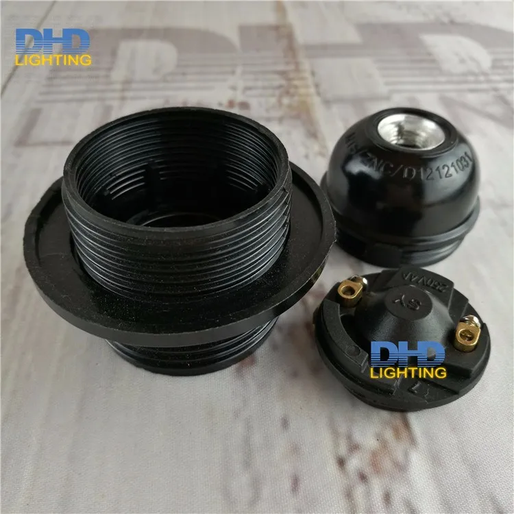 Патроны пластиковые для ламп E27 110 В 220 4/10/50 шт.|lamp holder|light basebakelite socket |