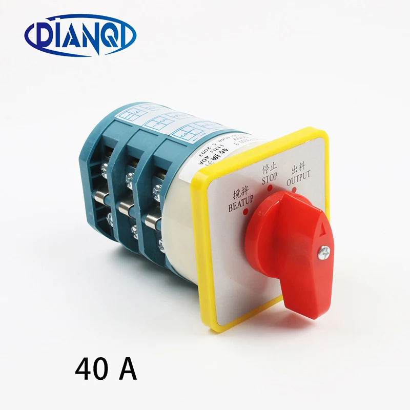DIANQI переключающее устройство lw5 40/3 40a 500 v универсальный комбинированный