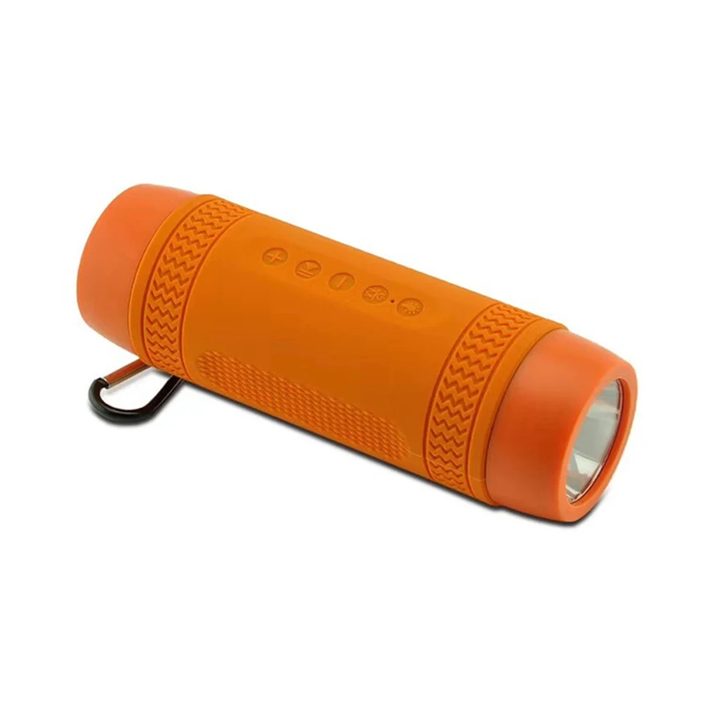Уличный Bluetooth динамик фонарик мобильный питания TF карта сабвуфер Колонка Hifi