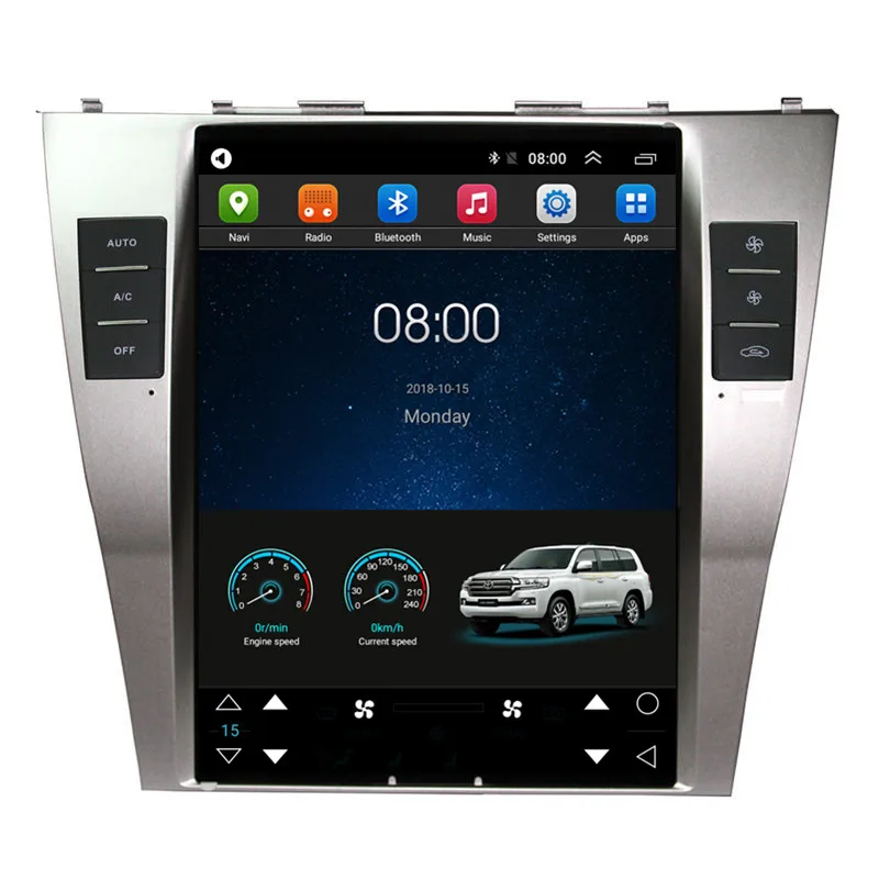 10 4 &quotTesla вертикальный Android автомобильный мультимедийный Стерео DVD GPS навигатор