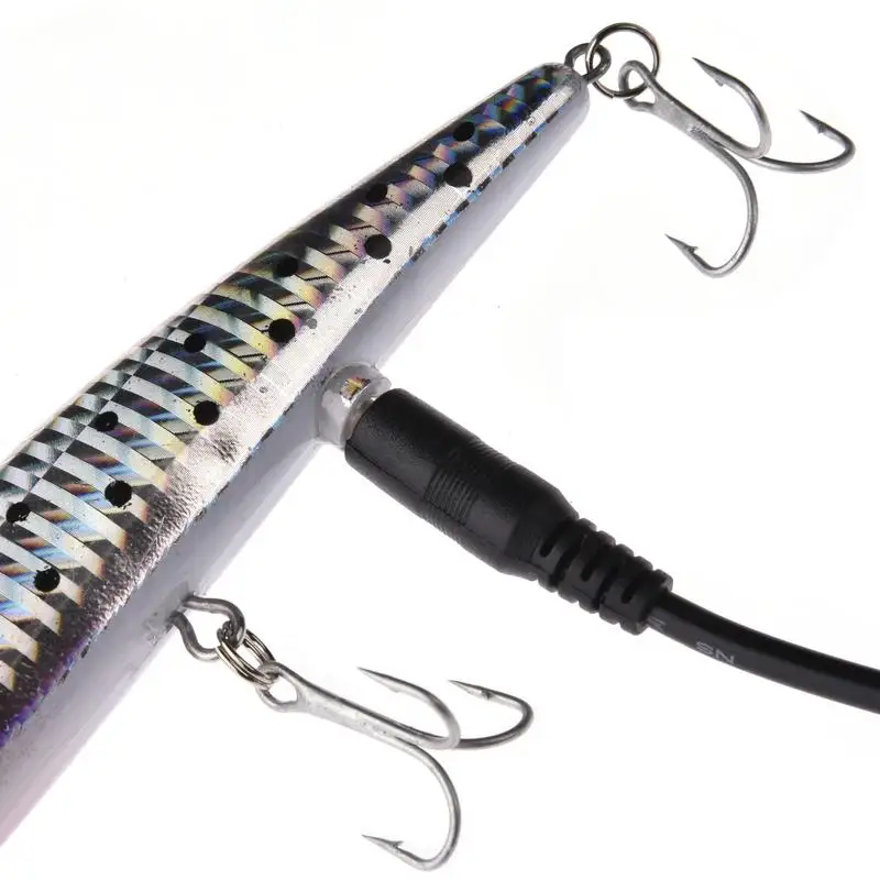 USB перезаряжаемая мигающая рыболовная приманка электрическая светодиодная