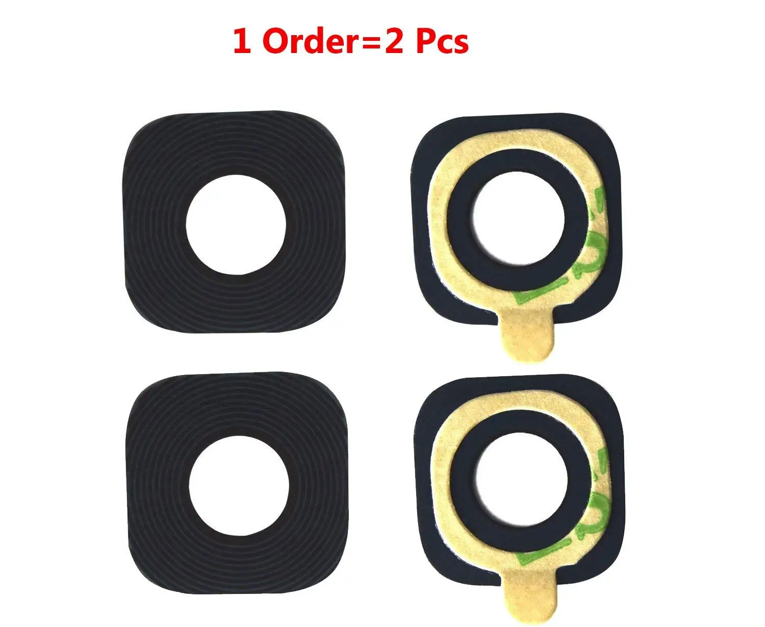 2 упаковки задняя камера стеклянная крышка объектива Замена для Samsung Galaxy S8/S8 Plus с