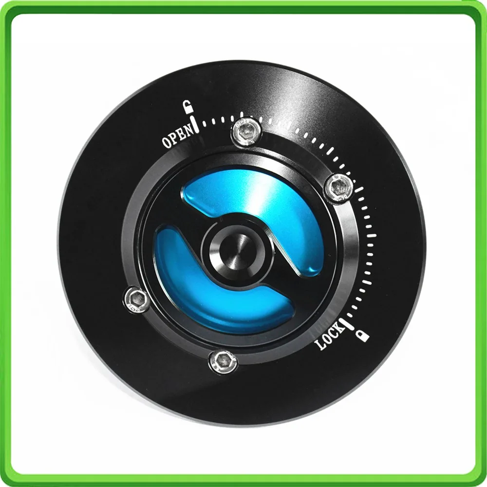 

Nimble/платье быстрой фиксации топлива Кепки/газовый баллон Кепки-для BWM S1000R 2014-2017 & S1000RR 2009-2017 черный/синий
