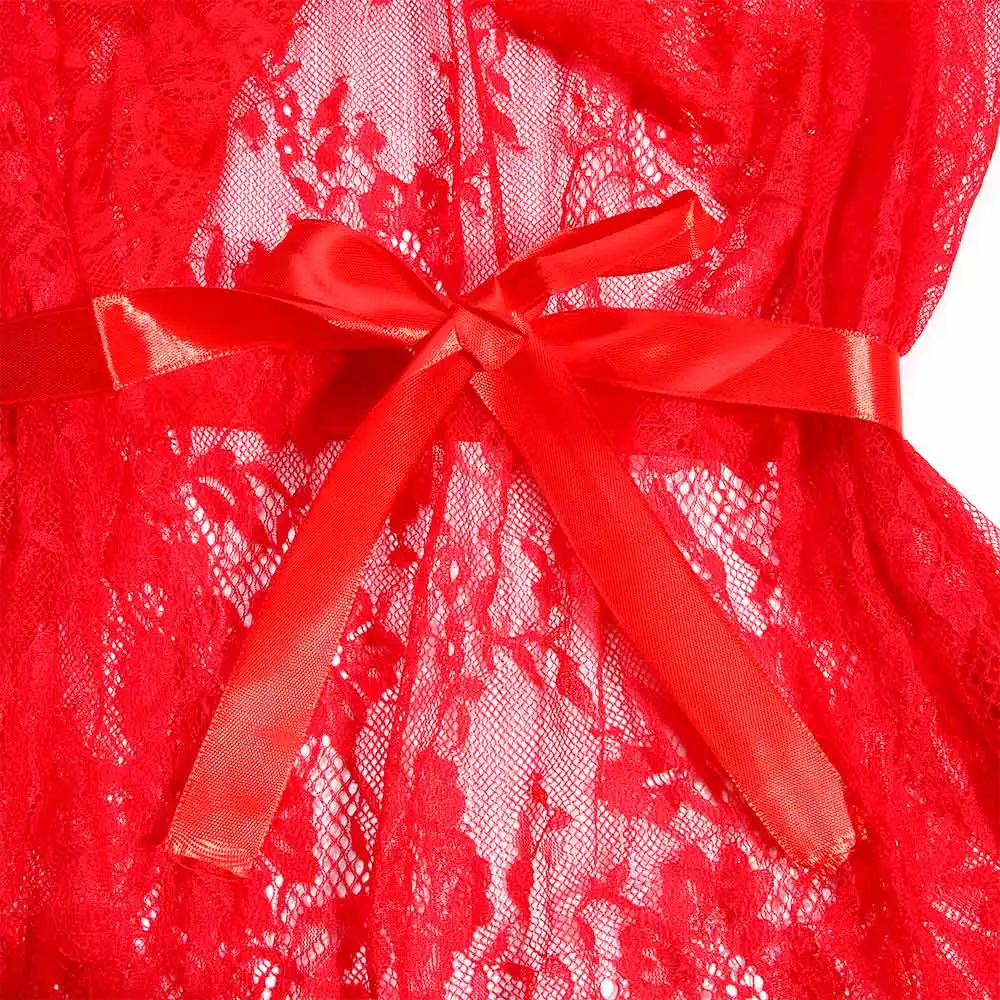 Горячее женское сексуальное белье Babydoll Ночное нижнее кружевной открытый